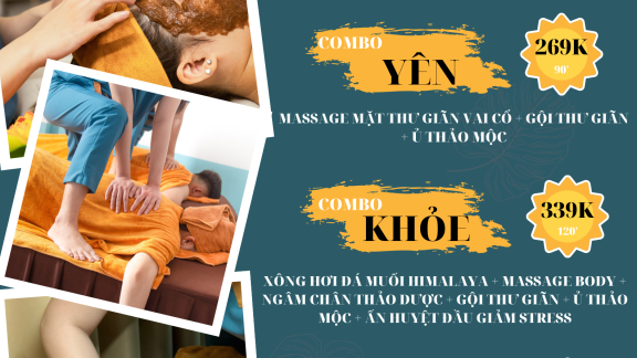 COMBO ƯU ĐÃI MỚI NHẤT TRONG THÁNG 5 CỦA HI! RELAX