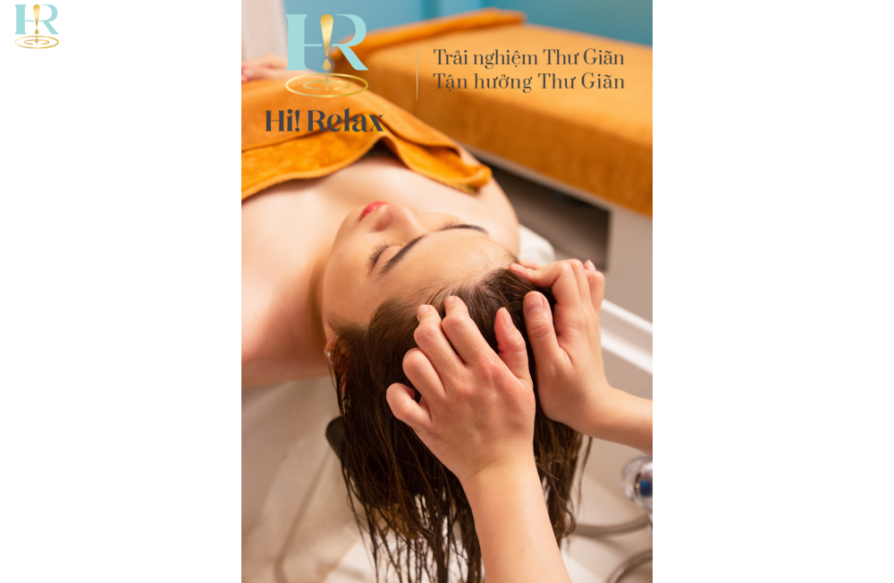 Gội đầu thư giãn phục hồi tóc
