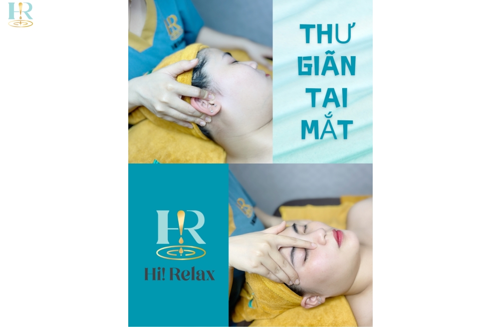 Gội dưỡng sinh đả thông kinh lạc thư giãn Tai - Mắt